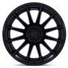 20x10 Fuel Off-Road Burn Matte Black w/ Gloss Black Lip FC403 6x5.5/139.7 -18mm