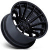 20x10 Fuel Off-Road Burn Matte Black w/ Gloss Black Lip FC403 6x5.5/139.7 -18mm