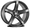 20x10.5 OE Concept Replica 2018 Hellcat HC2 Matte Graphite DG06 5x115 22mm