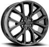 22x9.5 OE Concepts Replica 2018 Ford Platinum Gloss Black FD05 (Flow Formed) 6x135 44mm