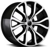 24x10 OE Concepts Replica 2018 Ford Platinum Gloss Black Machined FD05 (Flow Formed) 6x135 31mm