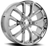24x10 OE Concepts Replica 2018 Ford Platinum Chrome FD05 (Flow Formed) 6x135 31mm