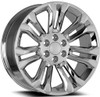 24x10 OE Concepts Replica GMC Accessory Chrome G08 6x5.5/139.7 30mm