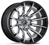 22x12 Fuel Off-Road Burn Chrome w/ Gloss Black Lip FC403 (* May Require Trimming) 5x5/127 -44mm