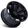 22x12 Fuel Off-Road Brawl Matte Black w/ Gloss Black Lip FC401 (* May Require Trimming) 8x6.5/165 -44mm