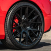 19x10 Blaque Diamond BD-F18 Gloss Black (Flow Forged) 5X120 42mm