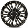 26x10 Platinum V Replica Wheel Gloss Black Ball Milled FR205 6x5.5/139.7 28mm 