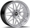 19x8.5 VMR V801 Hyper Silver (Flow Formed) 25mm (CUSTOM)