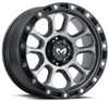 18x9 MKW Off-Road M204 Matte Grey 6x5.5/139.7 1mm