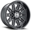 20x9 Hostile H126 Maniac Asphalt (8 Lug) 8x170 0mm