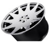 19x9.5 MRR HR3 Silver Machined Face (CUSTOM) 5x110 40mm