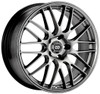 17x7 Enkei EKM3 Hyper Silver 5x100 45mm