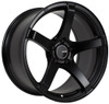 Enkei Wheels 17x8 Enkei Kojin Matt Black 5x4.5/114.3 45mm 