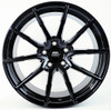 18x8.5 MST Flow Formed Delta Gloss Black 5x112 43mm