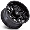 20x9 Moto Metal MO812 Turbine Gloss Black Milled 8x6.5/165 1mm