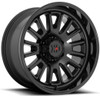 (Clearance - No Returns) 20x10 XD Series XD864 Satin Black w/ Gloss Black Lip 5x5.5/139.7 -18mm