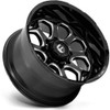 (Clearance - No Returns) 22X10 Fuel Off-Road Scepter Gloss Black Milled FC862 8x6.5/165 -18mm