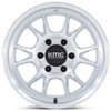 17x8.5 KMC KM729 Range Gloss Silver Machined 6x5.5/139.7 -10mm