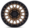 17x8.5 KM552 IMS Matte Bronze w/ Gloss Black Lip 5x5/127 -10mm