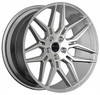 22x10.5 Giovanna Bogota Gloss Silver w/ Machined Face 5x112 38mm