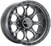 20x9 Weld Off-Road Ledge W107 Satin Gunmetal w/ Satin Black Lip (Rotary Forged) 8x6.5/165 0mm