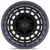 17x9 Black Rhino BR014 Sahara Matte Black w/ Gunmetal Lip 5x5/127 -12mm