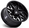 20x9 Moto Metal MO812 Turbine Gloss Black Machined 8x6.5/165 1mm