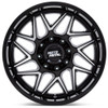 20x9 Moto Metal MO812 Turbine Gloss Black Machined 8x6.5/165 1mm