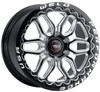 17x11 Weld Performance Laguna 6 Beadlock S903 Gloss Black Milled Machined (Rotary Formed) 6x5/127 36mm