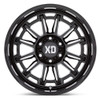 (Clearance - No Returns) 20x10 XD Series  XD865 Gloss Black Milled 5x5/127 -18mm
