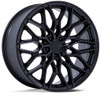 20X10.5 Niche Calabria 5 Matte Black NC277 5x4.5/114.3 40mm
