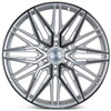 22x9.5 Vossen HF6-5 Silver Polished (Hybrid Forged) (Deep Concave)  6x5.5/139.7 30mm