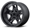 20x9 XD Series XD827 Rockstar III All Matte Black 5x5/127 5x135 -12mm