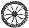 17x11 Weld Performance Belmont Drag Beadlock S908 Gloss Black Milled Machined (Rotary Formed) 5x115 6mm