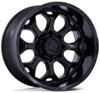 (Clearance - No Returns) 22x10 Fuel Off-Road Scepter Blackout FC862 6x5.5/139.7 -18mm