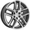 20x9 OE Replica Chevrolet Silverado 1500 CV63 Gunmetal Machined 6x5.5/139.7 28mm