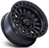 17x8.5 KM552 IMS Matte Black w/ Gloss Black Lip 5x5/127 -10mm