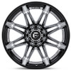 22x10 Fuel Off-Road Chrome w/ Gloss Black Lip FC401 6x135 -18mm