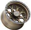 20x9 Weld Off-Road Ledge W106 Satin Bronze w/ Satin Black Lip (Rotary Forged) 8x180 0mm