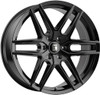 18x8.5 Touren TR79 Gloss Black  6x120 35mm