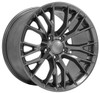17x9.5 OE Replica Corvette C7 Z06 CV22 Gunmetal 5x4.75/120.7 54mm