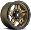(Clearance - No Returns) 17x8.5 Fuel Off-Road Anza Matte Bronze w/ Black Ring D583 6x5.5/139.7 6mm