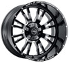 20x12 Weld Off-Road Slingblade W158 Gloss Black Milled (Rotary Forged) (* May Require Trimming) 8x170 -44mm