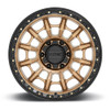 17x9 KMC KM547 Carnage Matte Bronze w/ Black Lip 6x5.5/139.7 -12mm