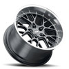 18x10.5 ESR CS11 Gloss Graphite 5x4.5/114.3 15mm