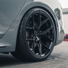 24X10 Vossen HF-5 Gloss Black (Hybrid Forged)  5x120 32mm