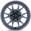 17x8.5 KMC KM729 Range Matte Anthracite 5x5/127 -10mm