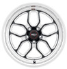 17x10 Weld Performance Laguna Drag S152 Gloss Black Milled Machined (Rotary Formed) 5x120 42mm