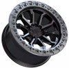 20x9 TIS Off-Road 556BA Satin Black w/ Anthracite Bead Ring 5x5/127 0mm