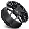22x9.5 DUB Royalty Gloss Black S208 6x135 6x5.5/139.7 30mm
